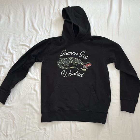 “Guanna get wasted” Barney cools size M black hoodie - Picture 1 of 6